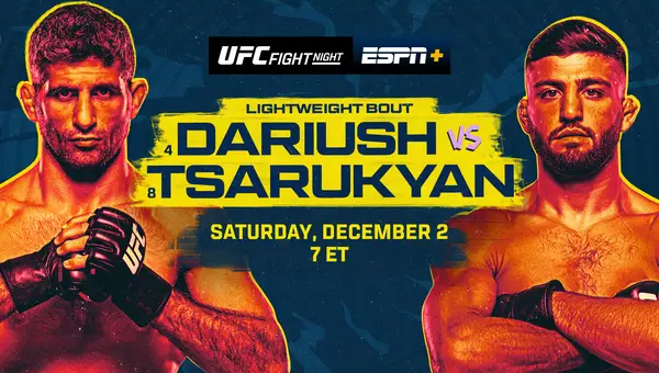 Dariush vs Tsarukyan